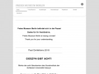 freies-museum.com Webseite Vorschau