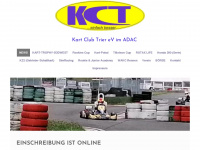 kart-club-trier.de Webseite Vorschau