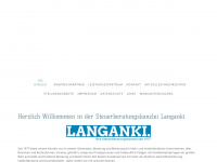 stb-langanki.de Webseite Vorschau