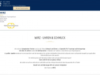 wirz-uhren-schmuck.de Webseite Vorschau