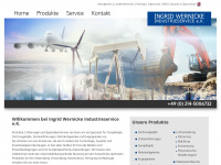 wis-industries.de Webseite Vorschau