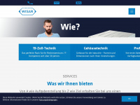 wisar.ch Webseite Vorschau