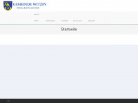 witzin.de Webseite Vorschau