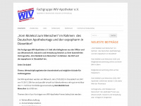 wiv-apotheker.de Webseite Vorschau