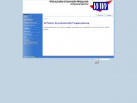 wiwsoftware.de Webseite Vorschau