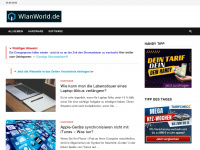 wlanworld.de Webseite Vorschau