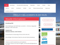 wlrs.de Webseite Vorschau