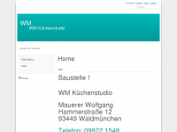 wm-kuechenstudio.de Webseite Vorschau