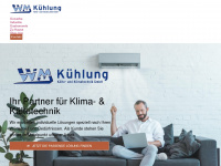 wm-kuehlung.at Webseite Vorschau