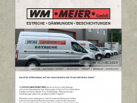 wm-meier.de Webseite Vorschau