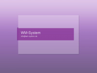 wm-system.de Webseite Vorschau