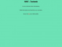 wnf-testweb.de Webseite Vorschau