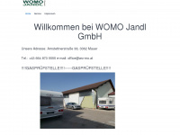 wo-mo.at Webseite Vorschau