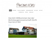 wobag-doerfli.ch Webseite Vorschau