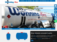 woehning-gas.de Webseite Vorschau