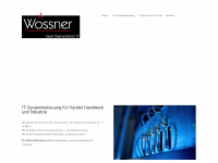 woessner-gmbh.de Webseite Vorschau