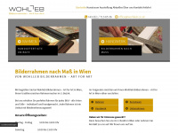 wohlleb.co.at Webseite Vorschau