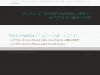 wohnartingold.ch Webseite Vorschau