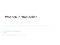 wohnen-wallisellen.ch Webseite Vorschau