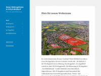 wohngebiete-vilich-mueldorf.de Webseite Vorschau