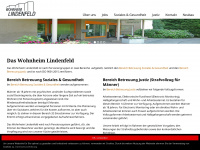 wohnheim-lindenfeld.ch Webseite Vorschau