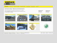 wohnlich-bau.ch Webseite Vorschau