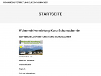 wohnmobilvermietung-kunz-schumacher.de Webseite Vorschau