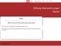 wohnsiedlung-zaeziwil.ch Webseite Vorschau