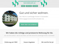 wohnungsgenossenschaft-eschweiler.de Webseite Vorschau