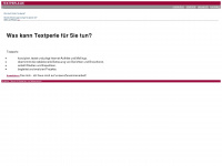 textperle.de Webseite Vorschau