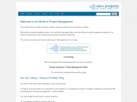 veroprojects.com Webseite Vorschau