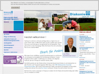 diakonie-ols.de Webseite Vorschau