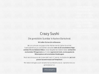 crazy-sushi.de Webseite Vorschau