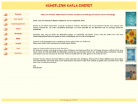 karla-ewerdt.de Webseite Vorschau