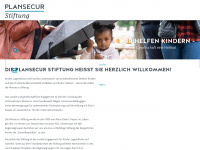 plansecur-stiftung.de Webseite Vorschau