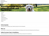 hundefuerhandicaps.de Webseite Vorschau
