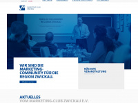 marketingclub-zwickau.de Webseite Vorschau