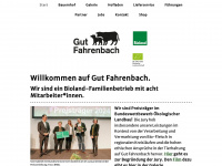 gutfahrenbach.de Webseite Vorschau