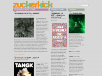 zuckerkick.com Webseite Vorschau