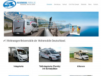 wohnwagen-reisemobile.de Webseite Vorschau