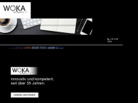 woka.co.at Webseite Vorschau