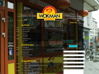wokman-lieferservice.de Webseite Vorschau
