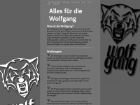 wolf-gang.de Webseite Vorschau