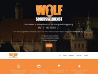 wolf-schluesseldienst.de Webseite Vorschau