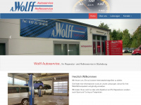 wolff-autoservice.de Webseite Vorschau