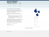wolfert-apparatebau.de Webseite Vorschau