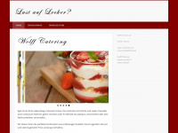 wolff-catering.de Webseite Vorschau