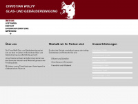wolff-glasreinigung.de Webseite Vorschau