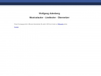 wolfgangadenberg.de Webseite Vorschau
