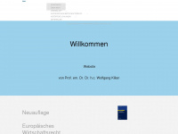 wolfgangkilian.de Webseite Vorschau